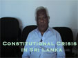 Constitutional Crisis in Sri Lanka